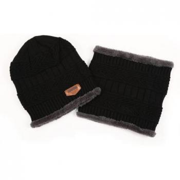Gorro de Lana con Bufanda para Actividades al Aire Libre
