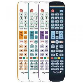 Mando a Distancia Compatible para TV Universal con Luz LED 15 en 1 DigiVolt+
