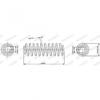 Monroe SP0526 Coil Spring