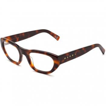 Óculos de Grau Feminino Marni Laamu Atoll Classic Havana 7TP Tortoiseshell