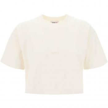 Autry Action Women Short Sleeve Tee – Main Beigé – S