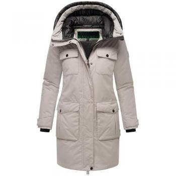Parka Inverno NAVAHOO Eissturm 14 Beige Chiaro