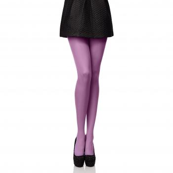 Antie Damen Mikrofaser Strumpfhose 40 DEN Amethyst, L