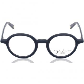 Men's Eyeglasses Frame JO189 by John Lennon in Blue, Size 45, with Blue Light Blocking Technology