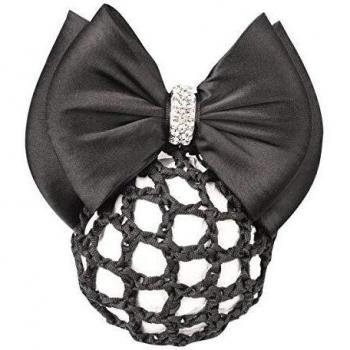 Waldhausen Classic Black Hairnet with Clip