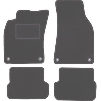Tapis d’appoint gris foncé Audi A6 C6 FL berline avant 2006‑2011
