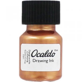 Gold‑Rose Studio Drawing Ink – 30 mL