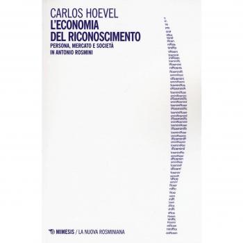 L'economia del riconoscimento. Persona, mercato e società in Antonio Rosmini