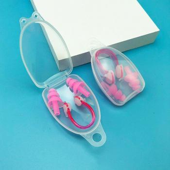 Tapones de Natación y Protector Nasal para Toda la Familia