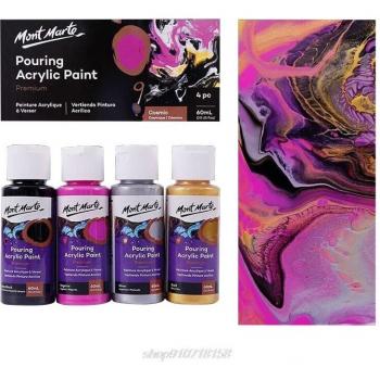 Peinture acrylique à pigments marbrée 60ML