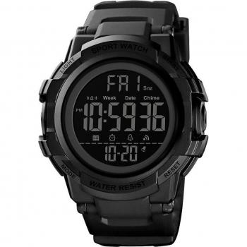 SKMEI Men's Luminous Waterproof Digital Wristwatch with Chrono and Alarm
