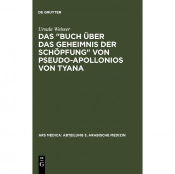 Das Buch Uber Das Geheimnis Der Schopfung Von Pseudo-Apollonios Von Tyana, Ars Medica, 2