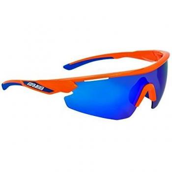 Salice 012 RW ARANCIO/RW BLU Men's Sunglasses Black Standard Size