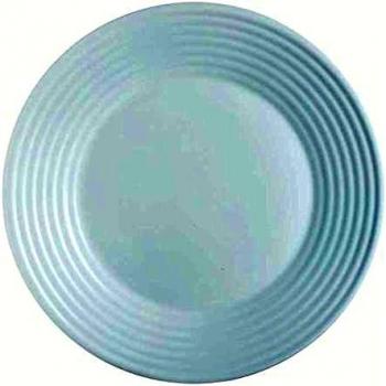Luminarc Plato Llano 25 Cm Harena Vidrio Opal Resistente