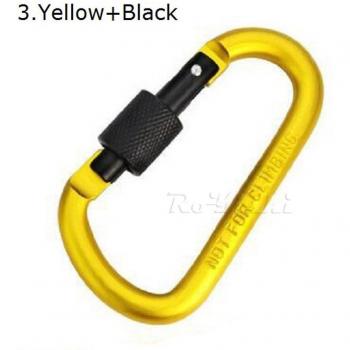 Camping Carabiner Keyring (Aluminum) – 8 Color Options