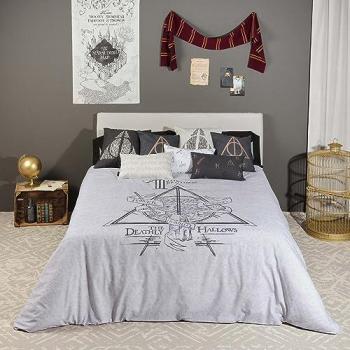Funda Nórdica Harry Potter Deathly Hallows Legend 220 x 220 cm para Cama de 135/140