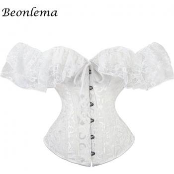 Corsage en dentelle noir pour femmes