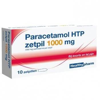Paracetamol Zetpillen 1000 mg 10 stuks