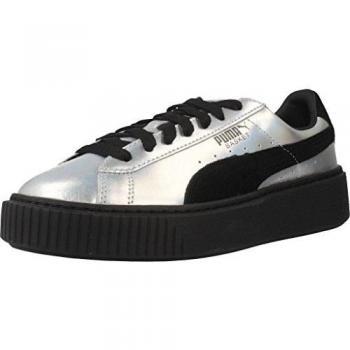 Puma Basket Plataforma Veloz Mujer Estilo Metálico 37 EU