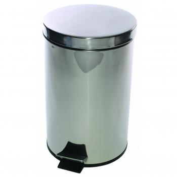 Stainless Steel Pedal Bin with Plastic Liner
