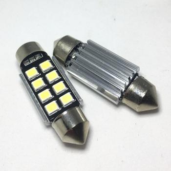 Ampoules LED guirlandes dôme décoratives – 2 pièces, SMD8, 31-41 mm