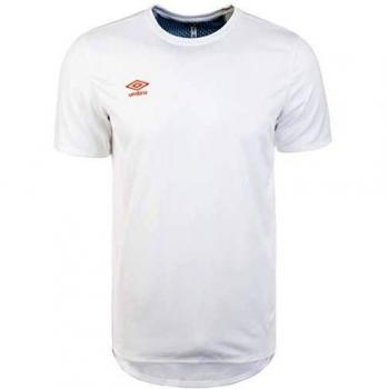 Umbro Silo Athletic T‑Shirt – Dual Color: White & Blue (Men’s)