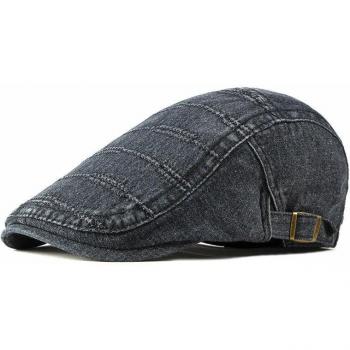 Wuaumx Blue Duckbill Newsboy Cap