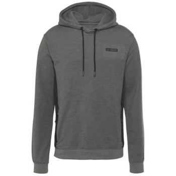 AUTHENTIC LE JOGGER Herren Kapuzenpullover – M (48/50), meliert, Mesh, sportlich, grau