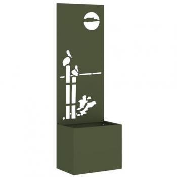 Jardinier Privacy Vert Olive 50 x 140 cm