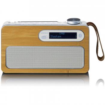 Radio portable DAB+ – Gris‑Blanc