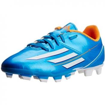 Adidas Boys' Blue F5 TRX FG Soccer Shoes