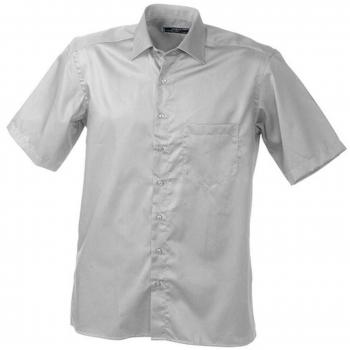 James and Nicholson Men's Short Sleeve Business Shirt (S)