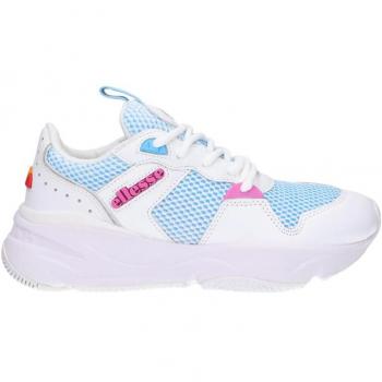 Ellesse Aspio Lthr AF Shoes – Dual Color White/Alaskan Blue, UK 4 for Women