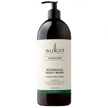 Sukin Botanical Body Wash Pump 1 Ltr