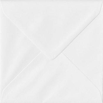 Premier Envelopes Pastel White S4 155mm x 155mm 100gsm Gummed Envelope