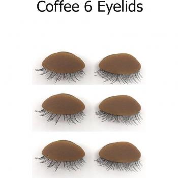 Silicone Practice Head for Eyelash Extensions and Makeup