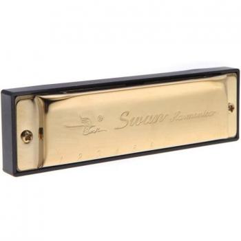 Swan Blues Harp Harmonica Key of C