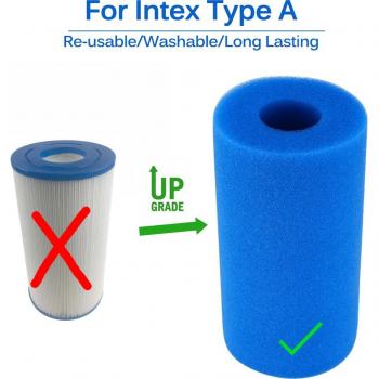 Accesorio de Filtro de Espuma para Piscinas Intex