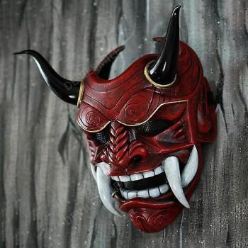 Máscara de Disfraz Samurai Unbrand