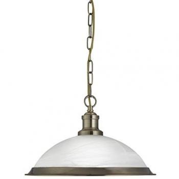 Elegant Gold Bistro Ceiling Fixture