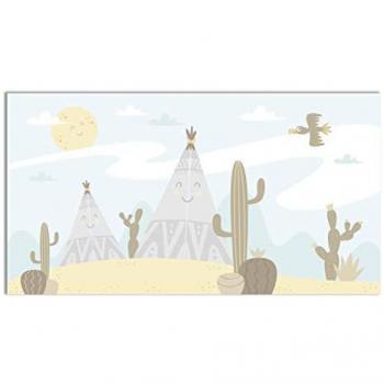Alfombra de Vinilo Modelo Desierto para Niños 160x230 cm