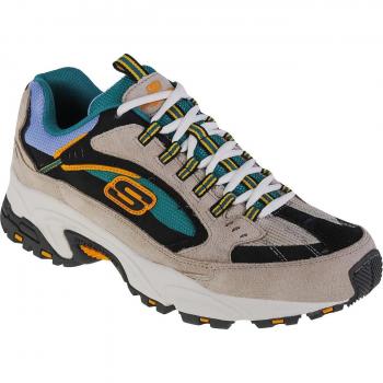 Skechers Stamina-Cutback, herensneakers in wit