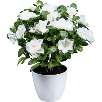 Kunstblume Azaleenbusch, 32 cm, Creativ green