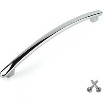 Premium Chrome Cabinet Door Pulls (20 Pack) – 160mm Length, Ideal for Bedrooms & Kitchens