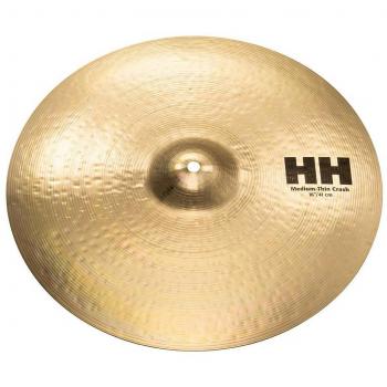 Medium‑Thin Sabian Crash Drum, 16”, Bright Finish
