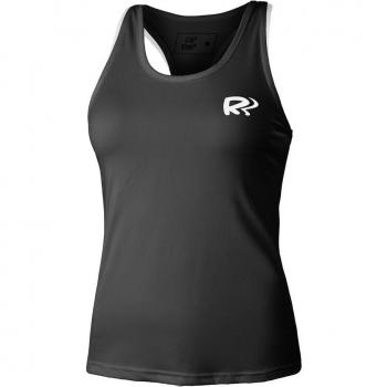 Racket Roots Black Tank Top for Women Teamline S