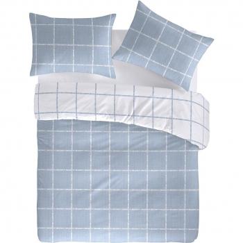 Housse de couette 220x220 cm bleu El Caballo