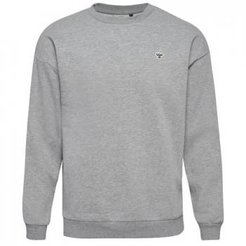 Hummel Grey Melange Loose Bee Sweatshirt XL Male