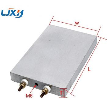LJXH Cast Aluminum Heater Plate 20mm Thick 300mm Length 50mm Width