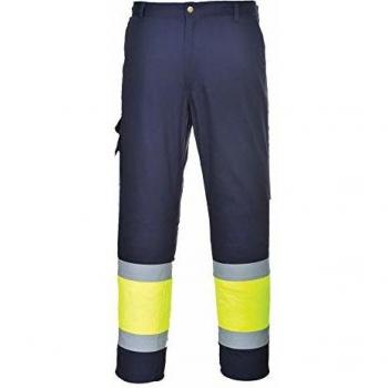 Pantalon Portwest Combat Hi-Vis Bicolore Jaune/Marine XXL
